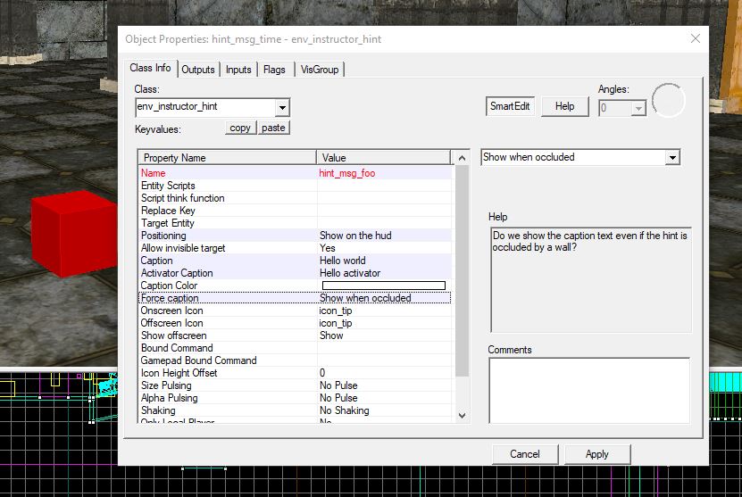 Source Engine: CS:GO and game_text
